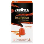 LAVAZZA MEDIUM ROAST ITALY ESPRESSO GOURMET CARAMEL 10 CAPSULES